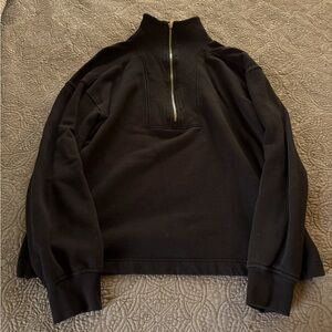 Old Navy Half-Zip French Terry Sweatshirt - EUC!